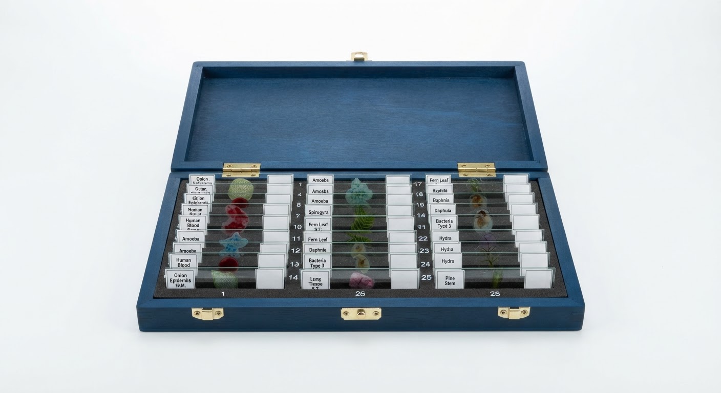 AmScope Prepared Slides Classroom Set
