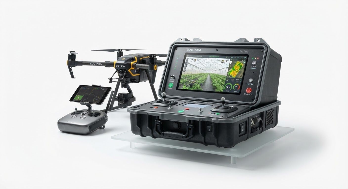 EDUTARA Crop Monitoring Drone Simulator