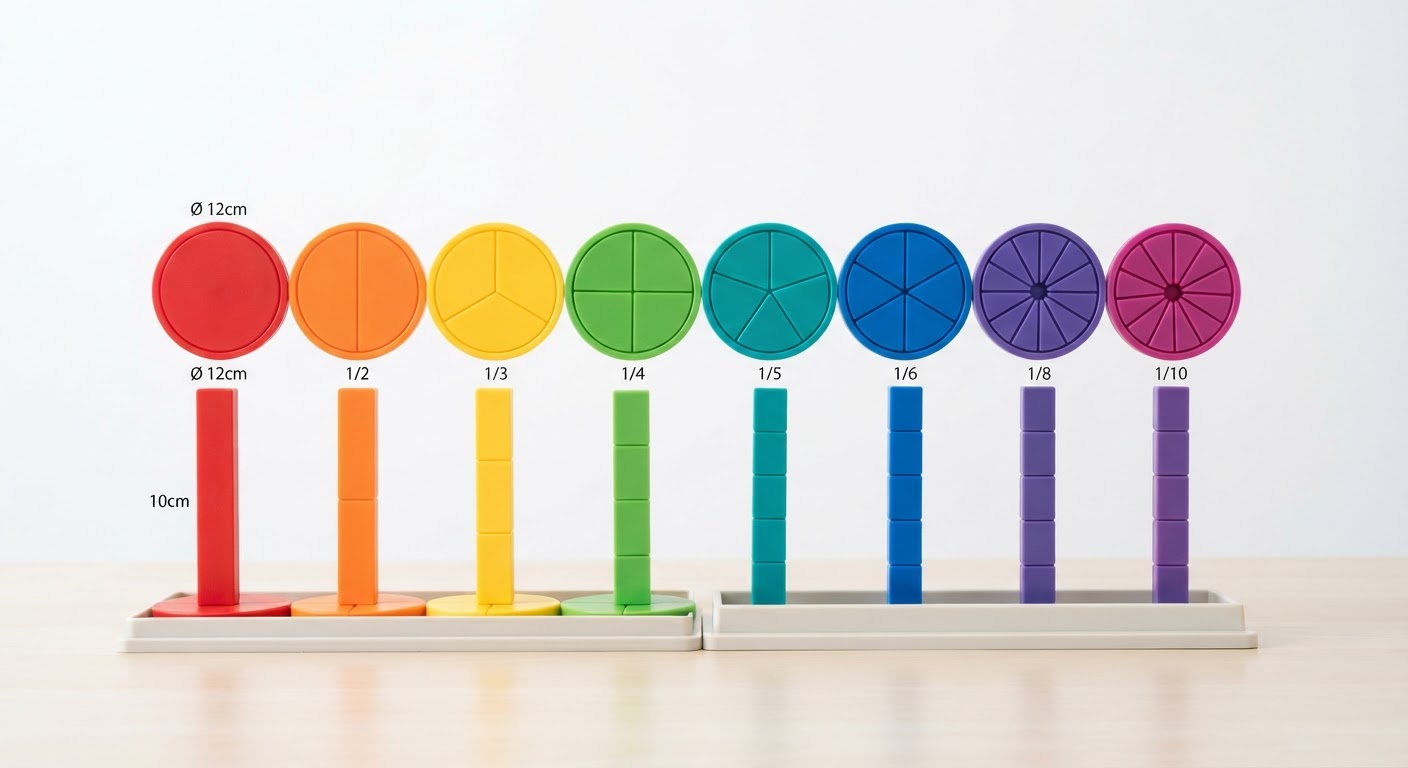 EDUTARA Fraction Physical Model Set