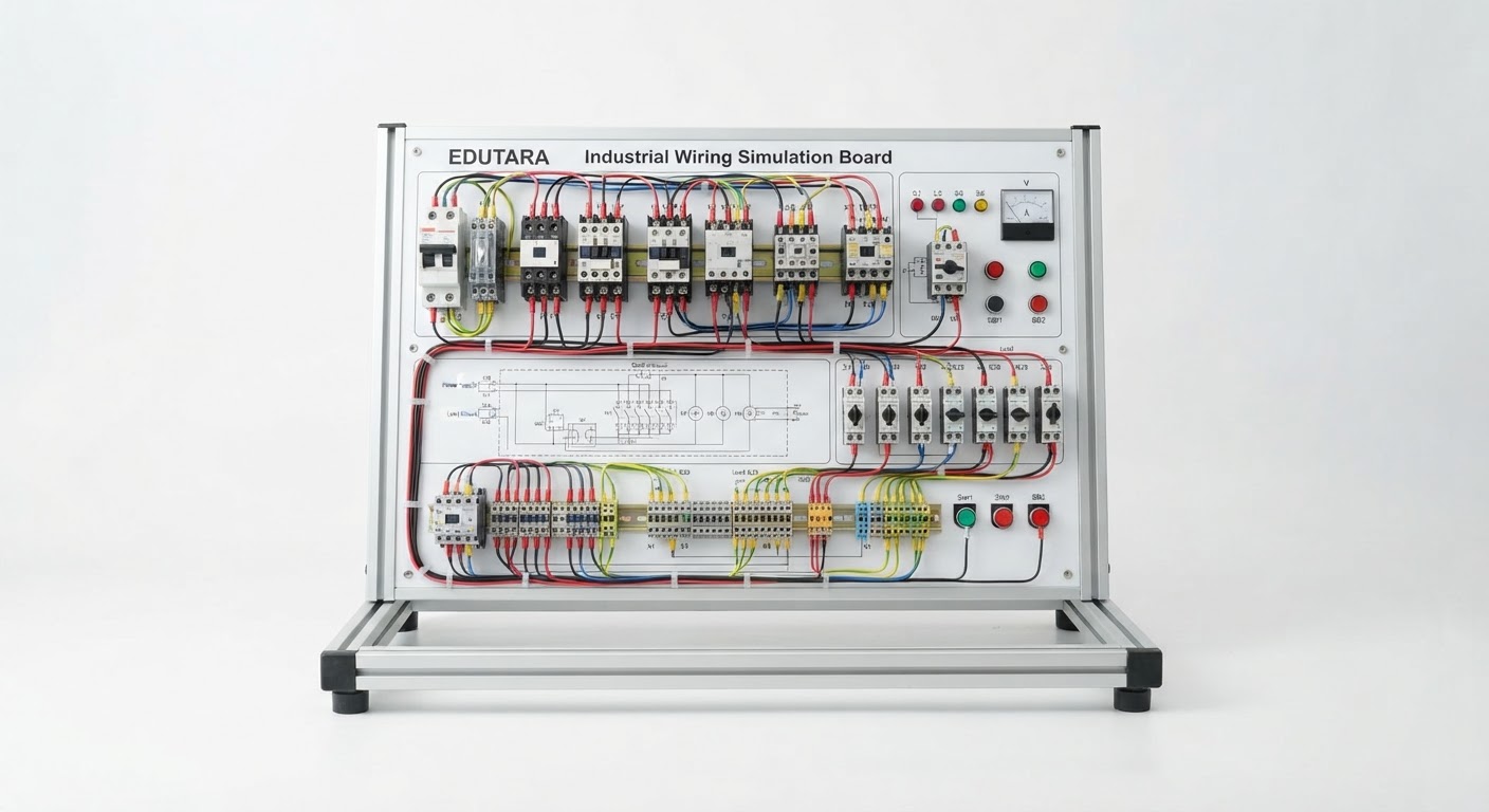 EDUTARA Industrial Wiring Simulation Board