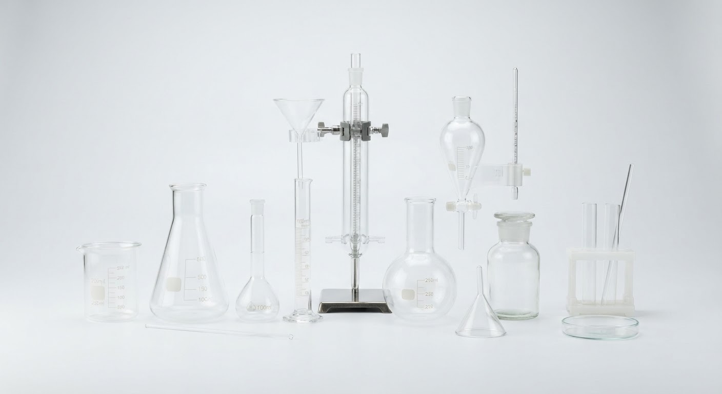EDUTARA Lab Glassware Set