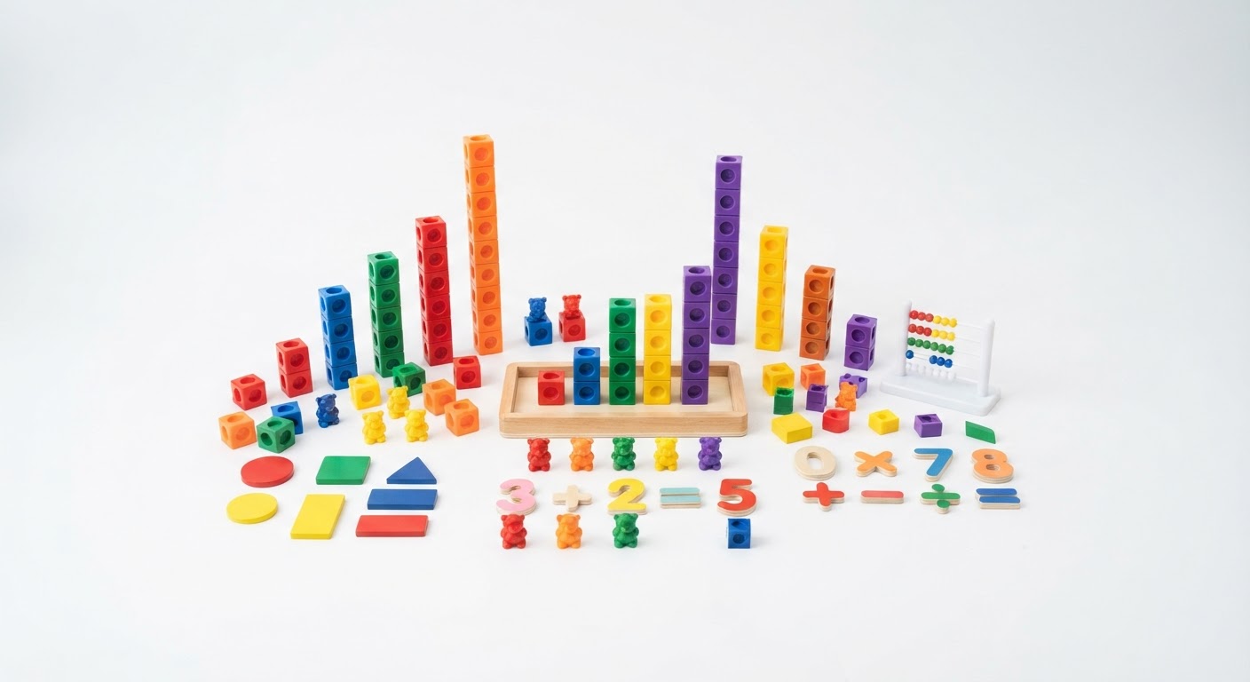 EDUTARA Number Counting Manipulative Set