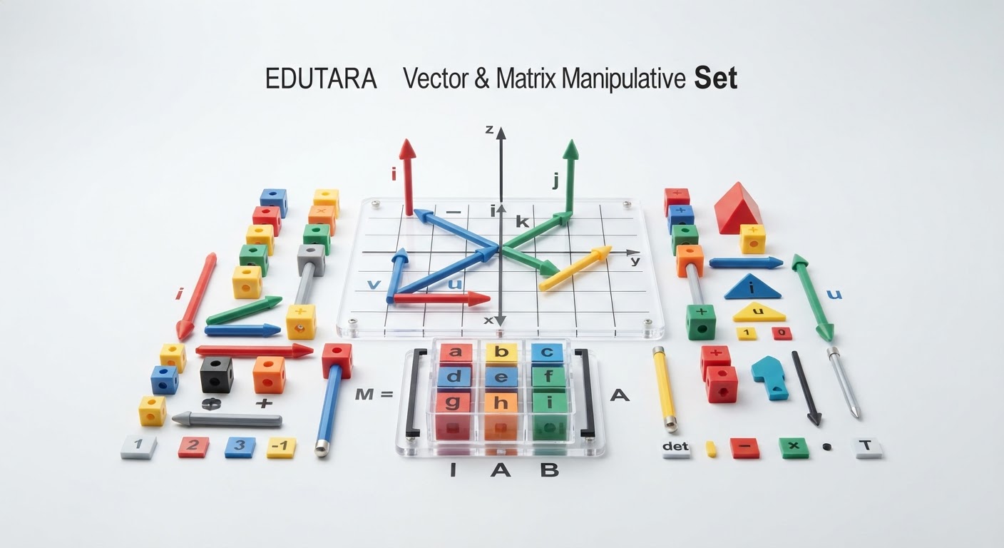 EDUTARA Vector & Matrix Manipulative Set