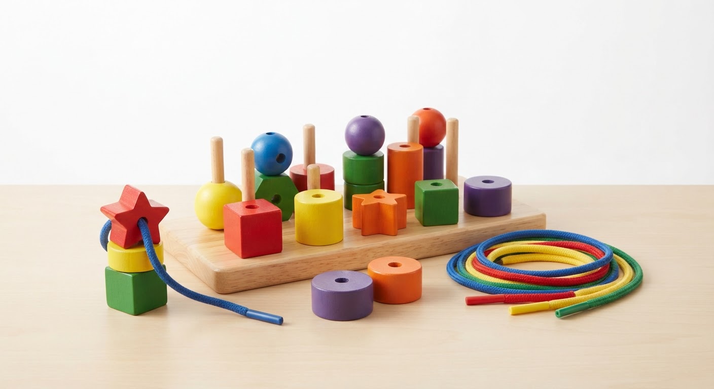 Fine Motor Threading Set