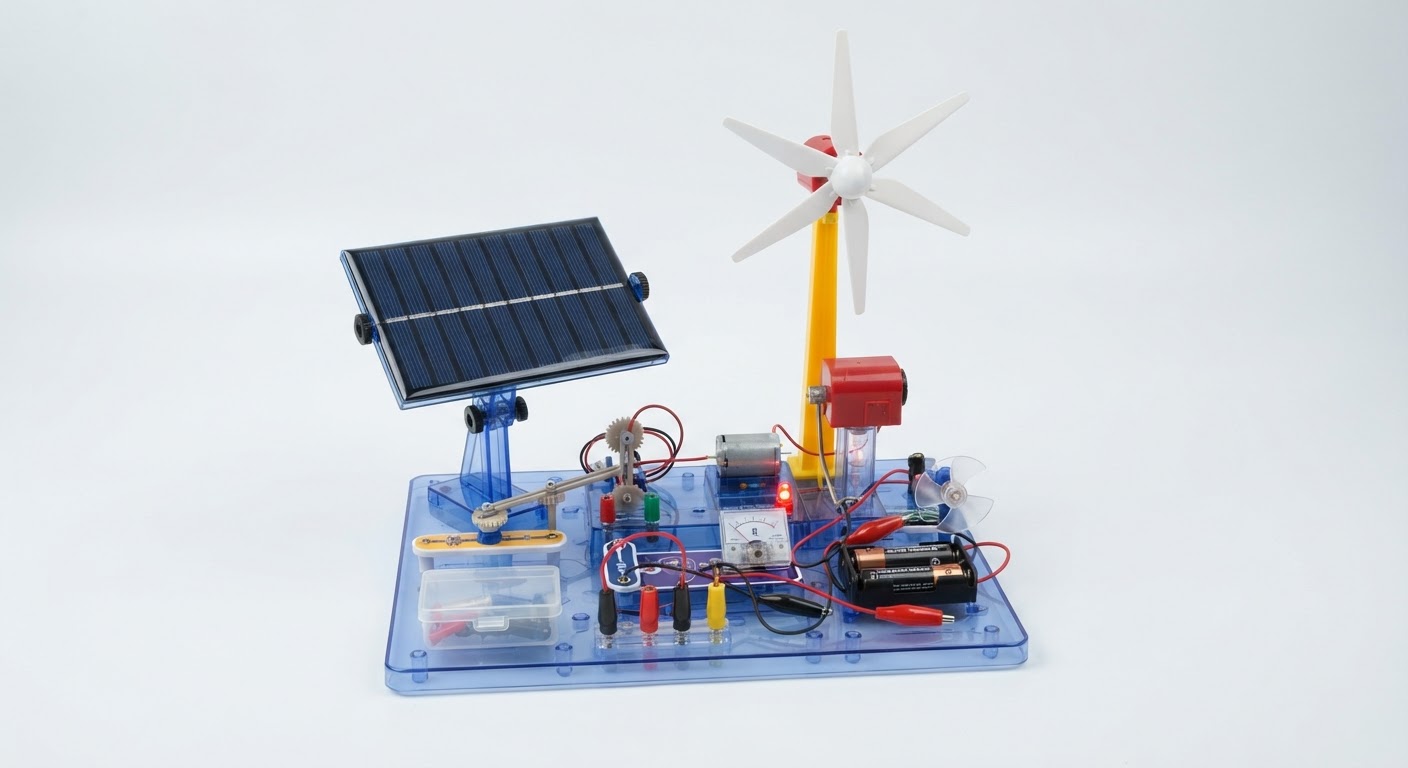 Kit Energi Terbarukan Surya-Angin