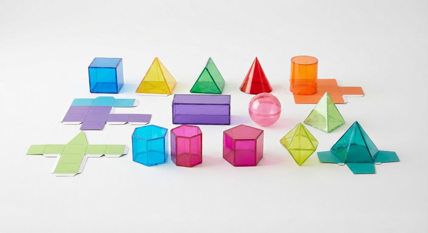 Geometric Shapes Folding Set