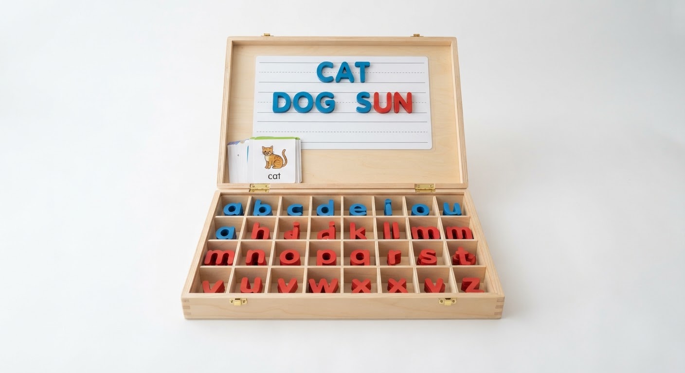 Movable Alphabet Box