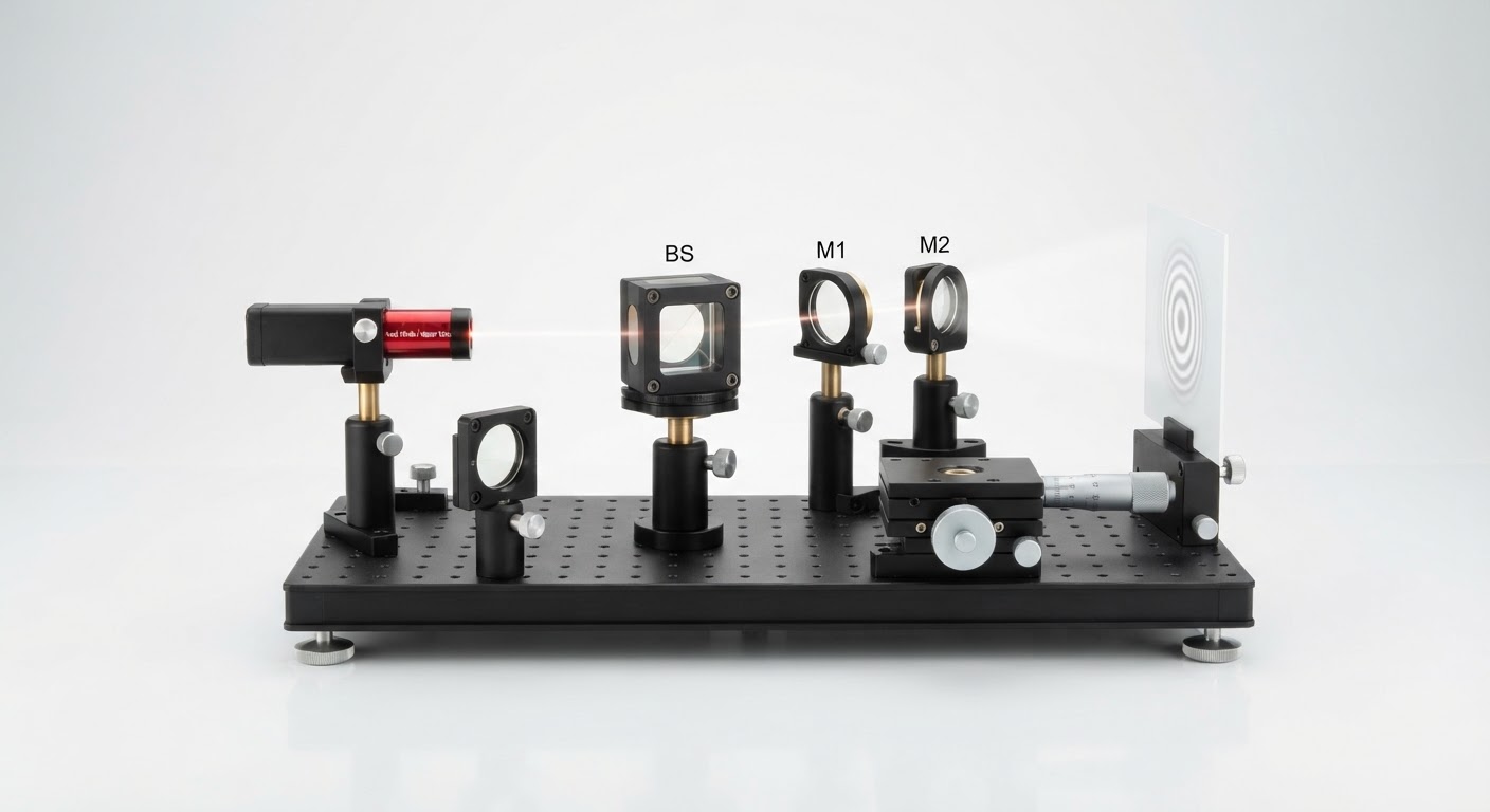 Michelson Interferometer Lab Unit