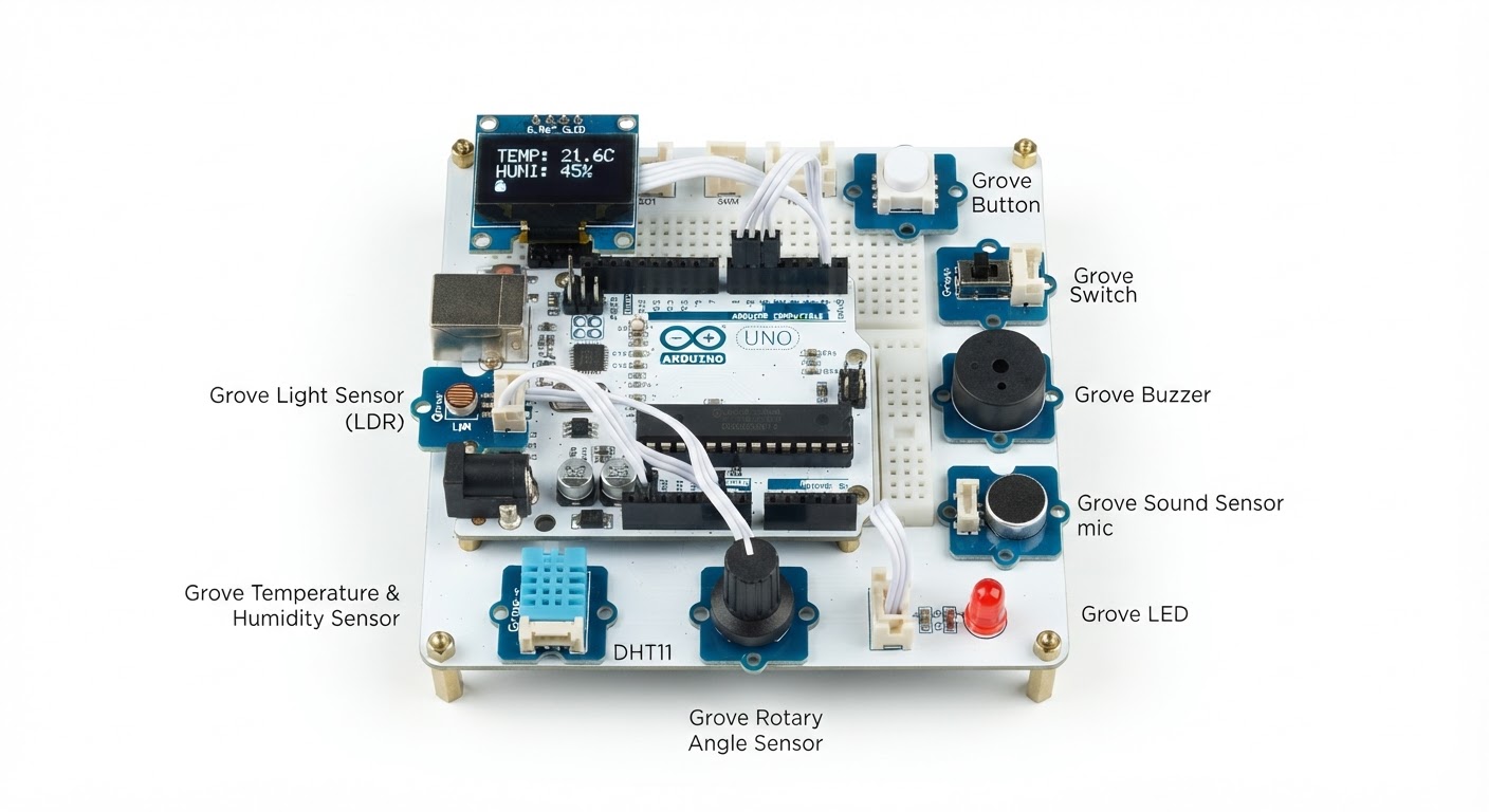 Grove Beginner Kit for Arduino